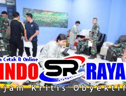 Dalam Rangka Hari Juang TNI AD Dan HUT Korem 101/Ant Kodim 1009/Tla Gelar Donor Darah