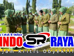 Kodim 1009/Tanah Laut Melaksanakan Ziarah Rombongan Di Taman Makam Bumi Tuntung Pandang