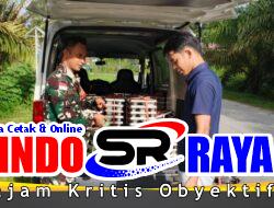 Babinsa Sebunga Sajingan Besar Lakukan Pendampingan Pendistribusian MBG di Wilayah Binaan