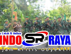 Dandim 0808/Blitar Sambut Peleton Beranting Yudha Wastu Pramuka Jaya Kodam V/Brawijaya Di Blitar