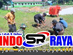 Bersama Masyarakat Personel Kodim 1009/Tla Terlihat Gotong Royong Dalam Pembangunan KDMP Di Wilayah Desa Binaan