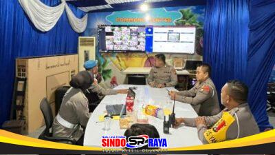 Provos Polres Pasuruan Cek Kesiapsiagaan Personel Pos Pam Yan Nataru Taman Dayu Pandaan