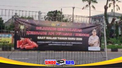 Jelang Tahun Baru, Polres Pelabuhan Tanjung Perak Larang Petasan dan Kembang Api