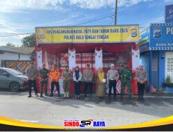 Kodim 1002/HST Terjunkan Personel Amankan Arus Balik Jamaah 5 Rajab