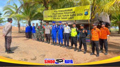 Berikan Rasa Aman Dan Nyaman Saat Liburan Personel Kodim 1009/Tla Siaga Di Lokasi Objek Wisata