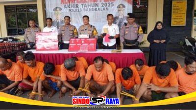 Polres Bangkalan Catat Penurunan Kecelakaan Lalu Lintas 22,58 Persen Sepanjang 2025