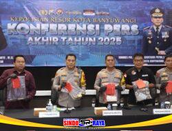 Polresta Banyuwangi Selesaikan 1.281 Perkara Sepanjang Tahun 2025