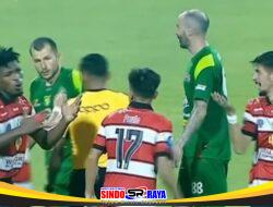 Gol Bruno Moreira Menangkan Persebaya atas Madura United di Derbi Suramadu