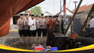 Polres Kediri Bangun Sumur Bor, Bantu Kebutuhan Air Bersih Warga Desa Belor