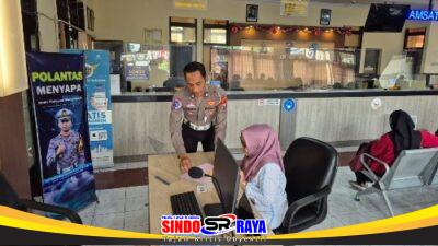 Polantas Menyapa : Polres Bondowoso Wujudkan Pelayanan Cepat dan Tepat dengan 3S