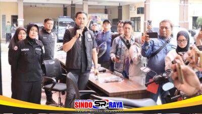 Polres Kediri Kota Amankan 2 Tersangka Curanmor yang Beraksi di Sejumlah TKP