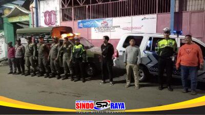 Polsek Semampir Bersama Satpol PP Gelar Patroli Dinihari, Wilayah Terpantau Kondusif