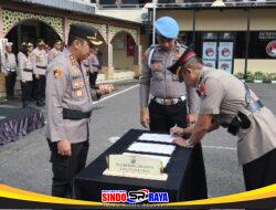 Polres Pelabuhan Tanjung Perak Gelar Sertijab, PJU dan Kapolsek Asemrowo Berganti
