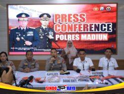 Polres Madiun Amankan Komplotan Pembobol Toko Lintas Daerah