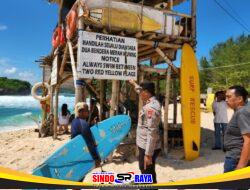 Polres Malang Tingkatkan Patroli Wisata Pantai Saat Libur Panjang