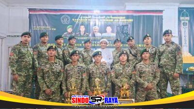 Group Sholawat Yonif 509 Juara II Festival Sholawat TNI–Polri di Malang