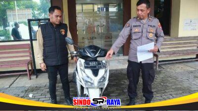 Residivis Curi Motor dari Teras Rumah, Polsek Kenjeran Amankan Pelaku