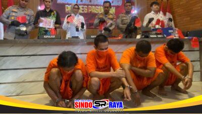 Polsek Gempol Bongkar Jaringan Uang Palsu Lintas Daerah, Empat Pelaku Diamankan