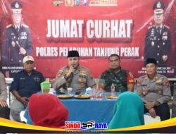 Jumat Curhat, Polres Pelabuhan Tanjung Perak Cegah Kenakalan Remaja di Nyamplungan
