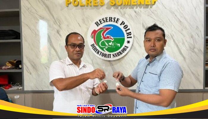 Polres Sumenep Amankan Tersangka Pengedar Sabu di Talango
