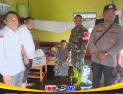 Sinergi TNI dan Pemda, Bantuan Banjir Disalurkan ke Warga Mahang Baru