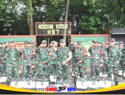 Dandim 1002/HST: Kaporlap KASAD Tingkatkan Semangat Prajurit
