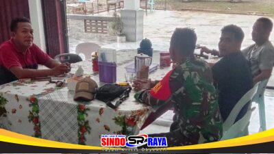 Jaga Keakraban Babinsa Sungai Bening Gelar Komsos Bersama Warga Binaan