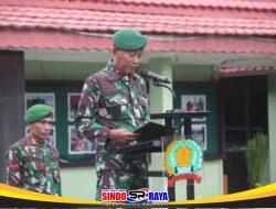 Kodim 1008/Tabalong Laksanakan Upacara Bendera, Wujud Penghormatan Jasa Pahlawan