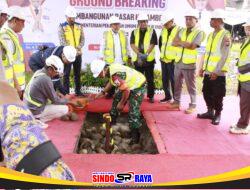 Dorong Perekonomian Rakyat, Forkopimda Kab. Blitar Hadiri Peletakan Batu Pertama Pembangunan Pasar Kesamben