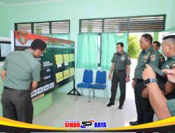 Kodim 1009/Tla Menerima Kunjungan Tim Wasdal Dan Verifikasi Itjenad Markas Besar TNI AD
