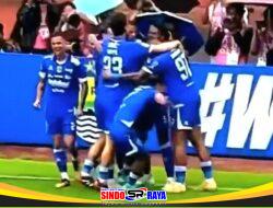 Persib Bandung Tekuk Persija 1-0 di GBLA, Beckham Putra Antar Maung Bandung Juara Paruh Musim