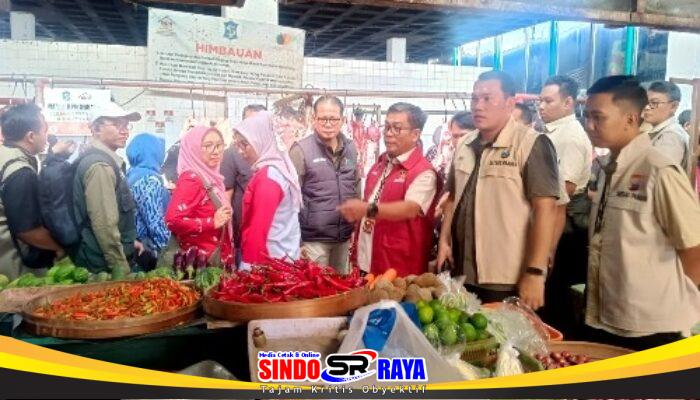 Jelang Ramadhan Satgas Pangan Polda Jatim Sidak Sejumlah Pasar di Surabaya