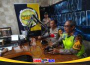 Gandeng Media, Satlantas Polres Pelabuhan Tanjung Perak Ajak Warga Jadi Pelopor Tertib Lalu Lintas