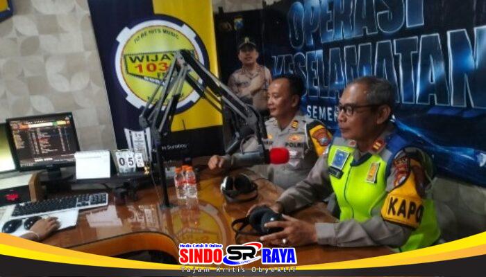 Gandeng Media, Satlantas Polres Pelabuhan Tanjung Perak Ajak Warga Jadi Pelopor Tertib Lalu Lintas