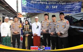 Haul Sunan Ampel ke-549, Polres Pelabuhan Tanjung Perak Libatkan 209 Personel