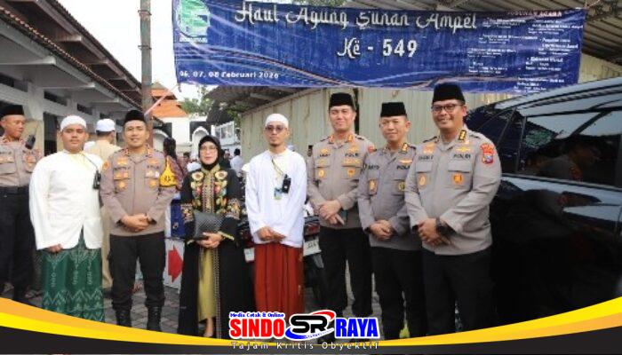 Haul Sunan Ampel ke-549, Polres Pelabuhan Tanjung Perak Libatkan 209 Personel