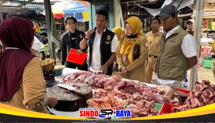 Satgas Saber Polres Bojonegoro Bersama TPID Sidak Harga Sembako Jelang Ramadhan
