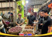 Jelang Ramadhan, Satgas Pangan Polres Gresik Sidak Pasar