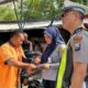 Upaya menekan Kecelakaan Satlantas Polres Pasuruan Gelar Ramp Check Angkutan Umum di Terminal Pandaan