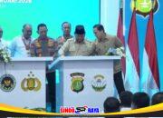 Perkuat Ketahanan Pangan Presiden RI Resmikan Gudang Jagung Milik Polda Jatim