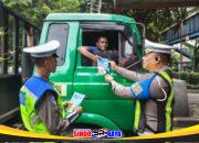 Ditlantas Polda Jatim Tertibkan Penggunaan Lajur Jalan Tol