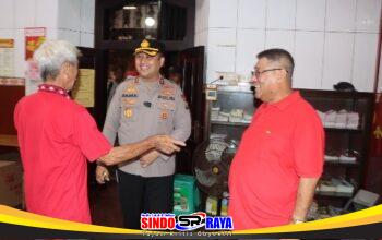 Pastikan Imlek Kondusif, Kapolres Gresik Tinjau Pengamanan di Klenteng Kim Hin Kiong