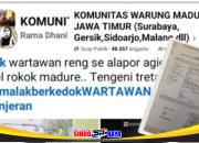 Jurnalis Surabaya Laporkan Penyebaran Rekaman CCTV ke Polrestabes, Diduga Langgar KUHP Baru