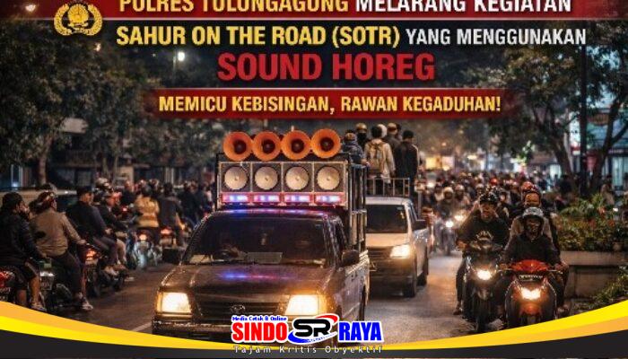 Polres Tulungagung Melarang SOTR Dengan Sound Horeg Selama Ramadhan
