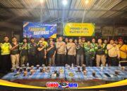 Polres Blitar Kota Gelar Sahur Bersama Komunitas Ojol