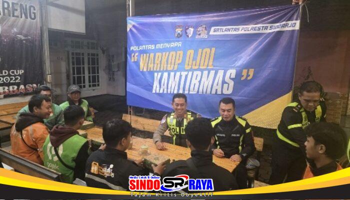 Polresta Sidoarjo dan Komunitas Ojol Sahur On The Road Perkuat Sinergitas untuk Kamtibmas