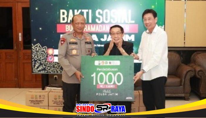 Polda Jatim Akan Salurkan 1.000 Paket Sembako dari Yayasan Bakti Persatuan di Momen Imlek dan Ramadhan