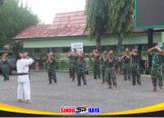 Wujudkan Prajurit Tangguh, Kodim 1008/Tabalong Optimalkan Latihan Karate