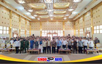 Pasi Intel Kodim 1208/Sambas Hadiri Penyambutan Kunjungan Kerja Kepala Badan Gizi Nasional