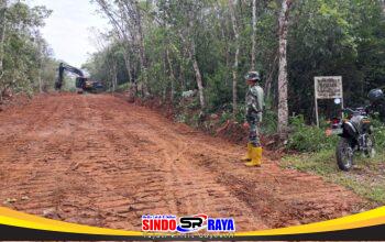 TMMD ke-127 di Desa Barimbun, Alat Berat Dikerahkan Demi Target 1.200 Meter Jalan